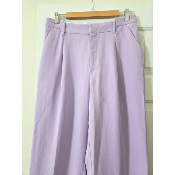 Zara Purple Full Length Pants M NWT - Picture 5 of 11